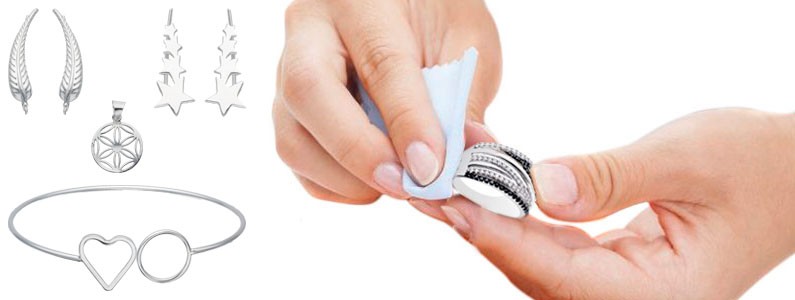 Cómo limpiar joyas de plata