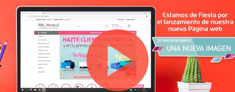 Lanzamiento de MisJoyas.cl 2.0