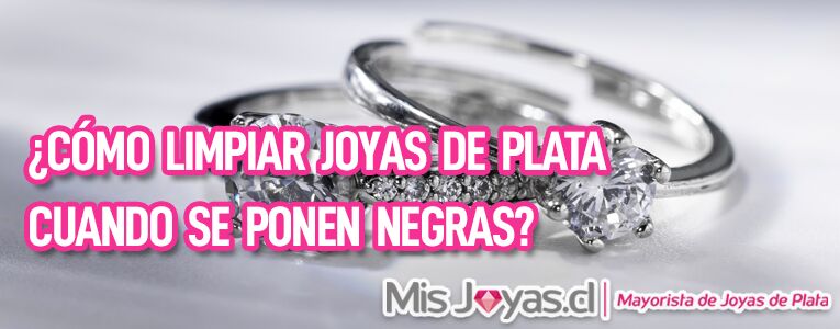 ¿Cómo limpiar joyas de plata cuando se ponen negras?
